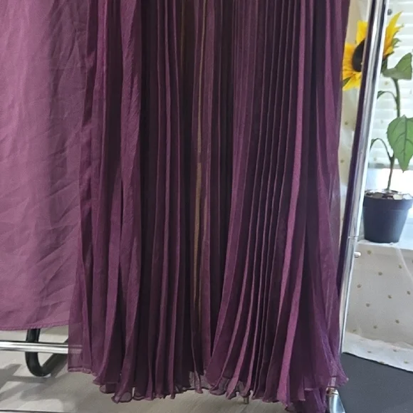 🆕️Lucy Paris Deep Purple Maxi Dress Set - Picture 8 of 8